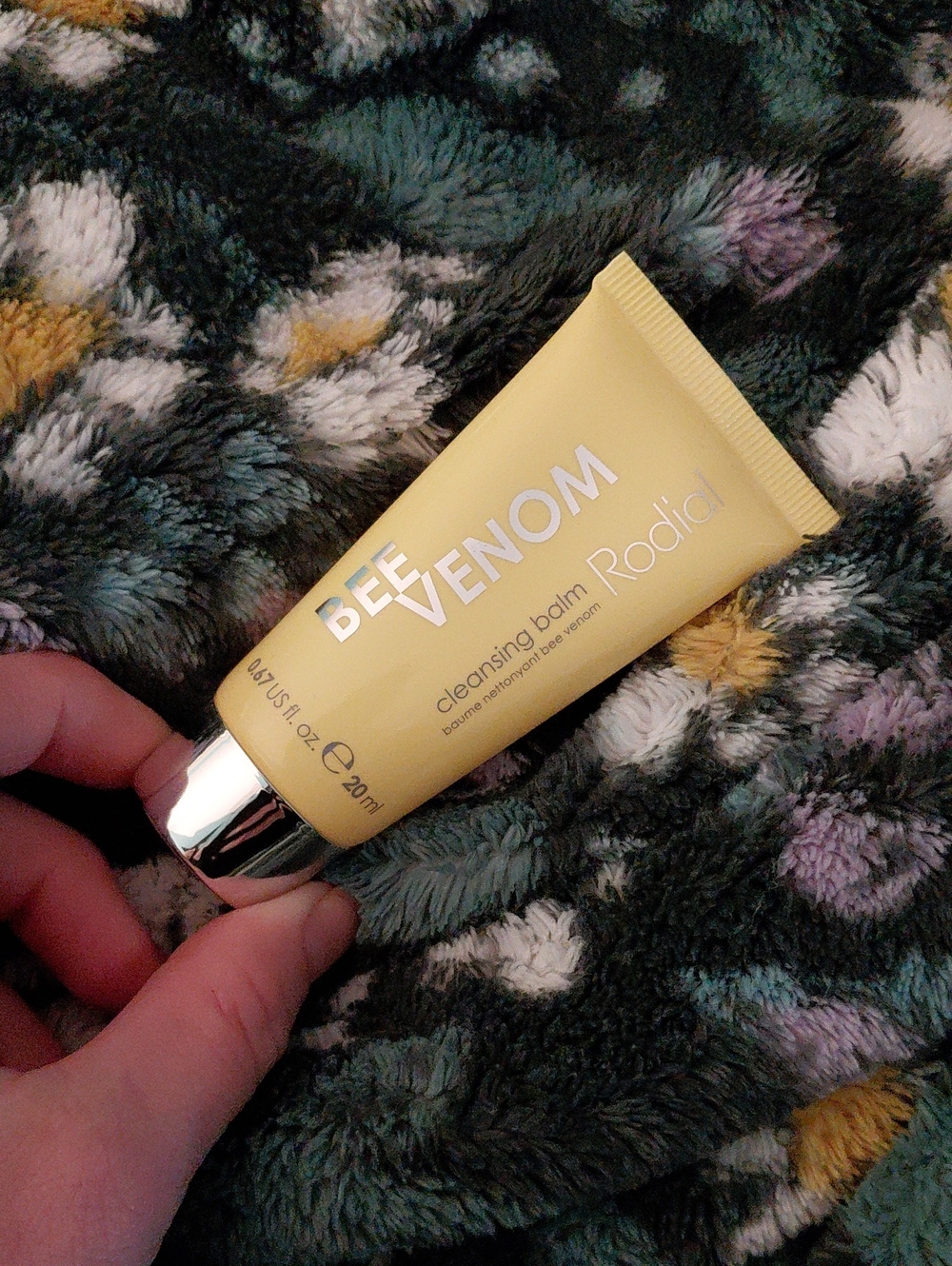 Rodial Bee Venom Cleansing Balm — Yellow & Silver Tube